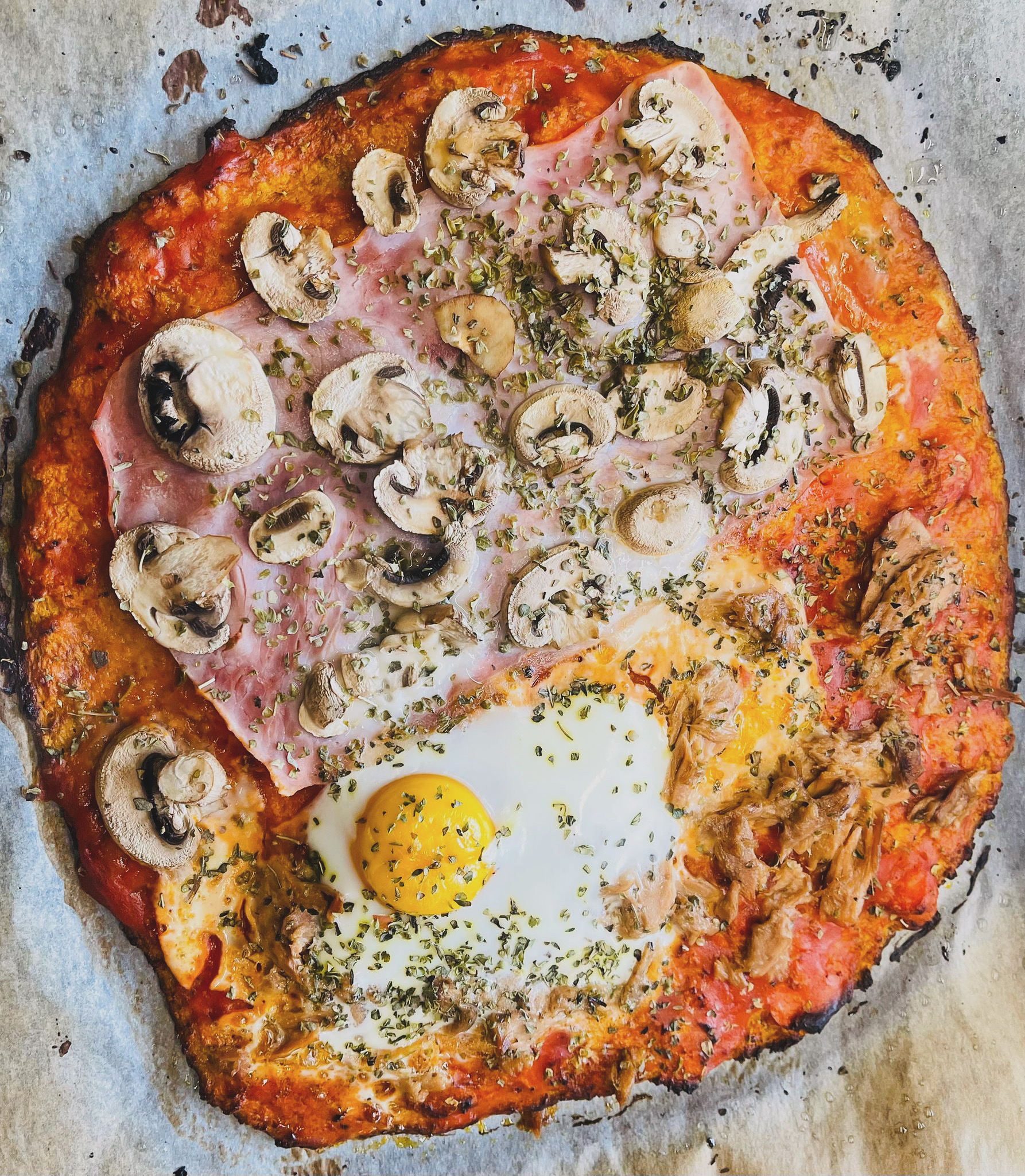 PIZZA DE MASA DE ZANAHORIAS