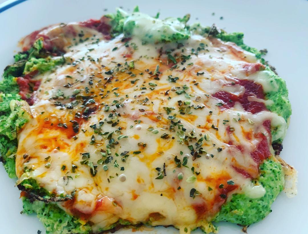 PIZZA DE MASA DE BROCOLI