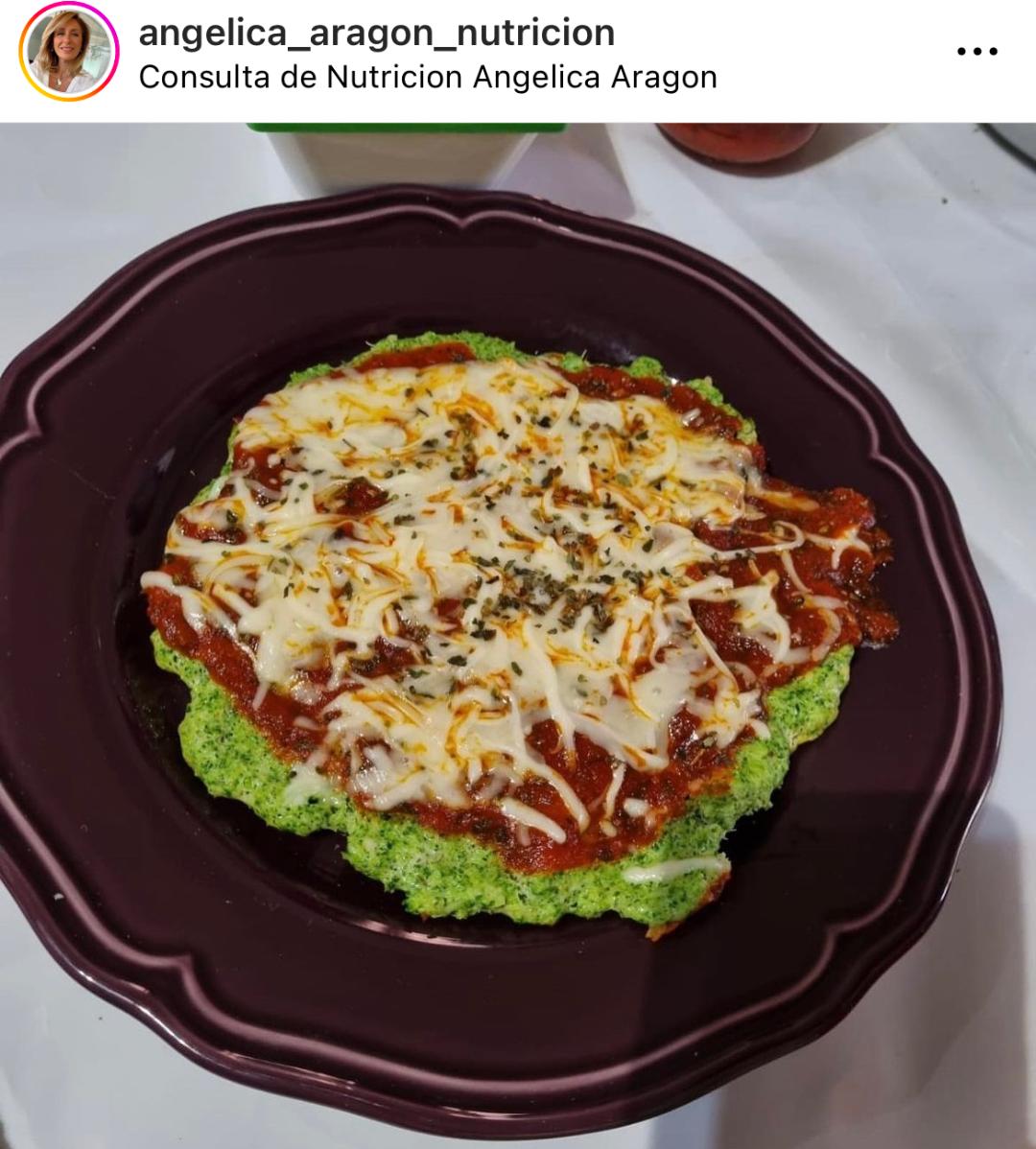 PIZZA DE MASA DE BROCOLI
